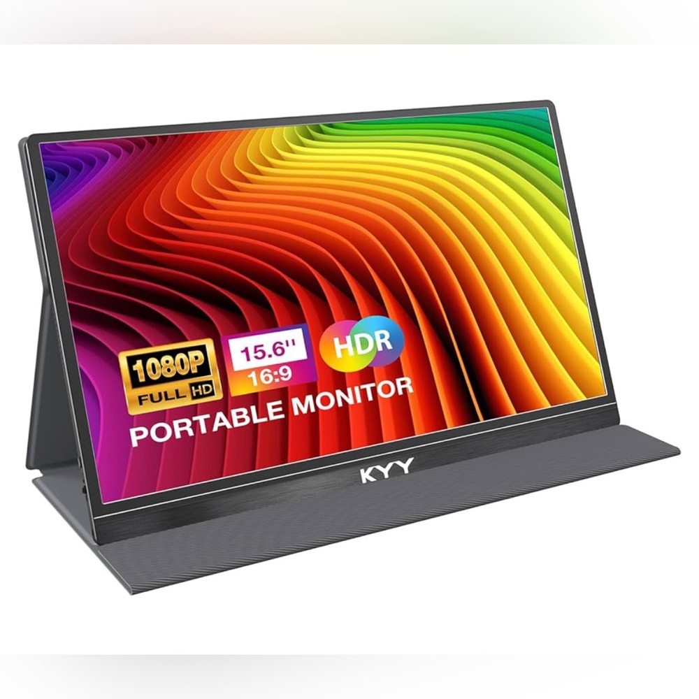 NWT- KYY Gray HDMI Portable Monitor
